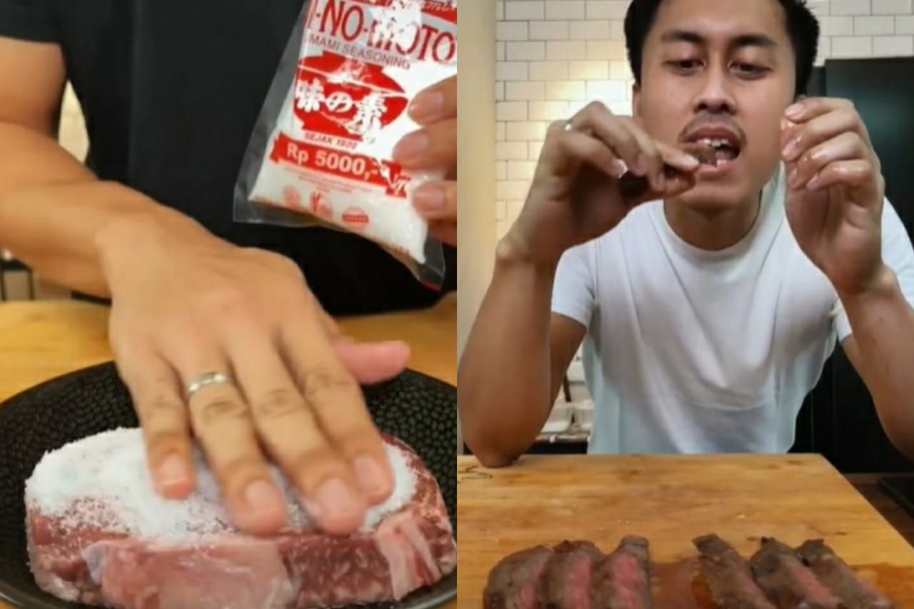 kreasi steak unik ala Dims The Meat Guy