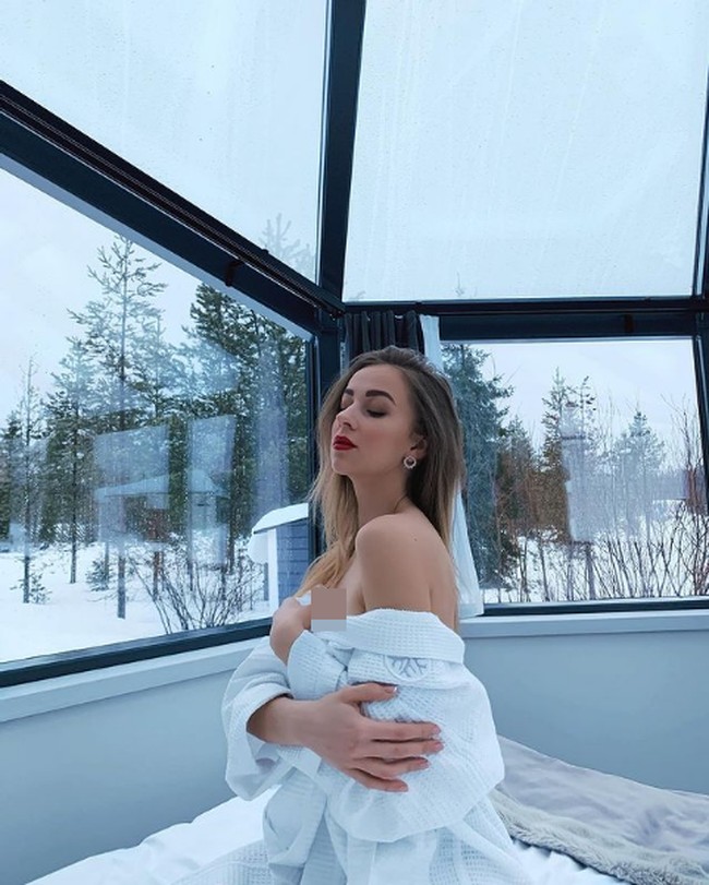 Terkait kasus model pose telanjang di Dubai yang menghebohkan publik, Marianna Fedchuk bisa terancam hukuman penjara 6 bulan atau denda ratusan juta rupiah.Foto: Instagram/@fmaryankaaa