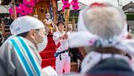 Melihat Estafet Obor Olimpiade Tokyo di Perahu Chintoro