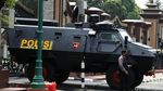Penjagaan Mabes Polri Diperketat