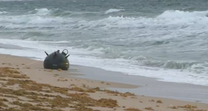 Ranjau Laut Ditemukan di Pantai Amerika