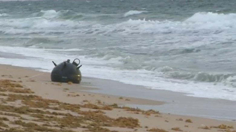 Ranjau Laut Ditemukan di Pantai Amerika Ranjau Laut Ditemukan di Pantai Amerika