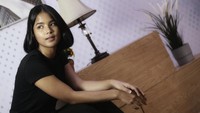 Rayssa Dynta baru saja mengeluarkan dua lagu dengan judul The Unusual dan Not Anymore.  Foto: Dikhy Sasra