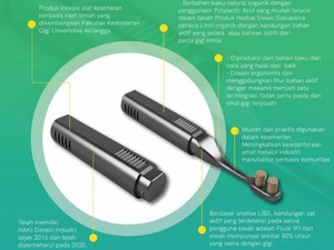 Ini Sikat Gigi Siwak Tanpa Odol Inovasi Peneliti Unair