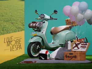 Vespa Picnic Diluncurkan, Skutik yang Asyik Buat Diajak Piknik