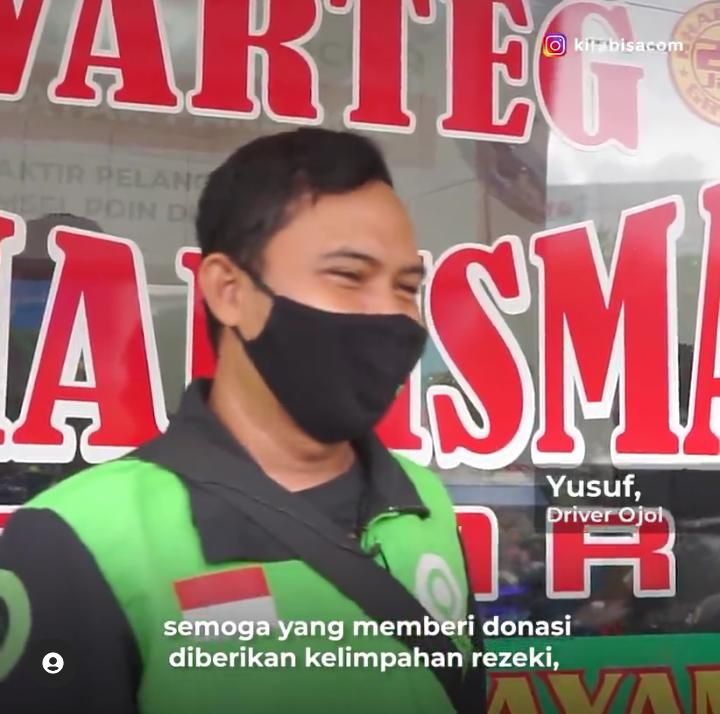 Makan di Warteg Ini Cukup Bayar Pakai Doa