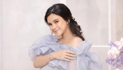 7 Kecantikan Audi Marissa di Foto Hamil Sebelum Melahirkan Prematur