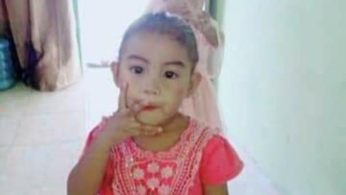 Balita Najwa (5) hilang di lautan bersama perahu milik ayahnya (dok. Istimewa).