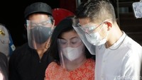Desiree merasa dirinya difitnah Hotma mengenai perselingkuhan. (Foto: Palevi/detikcom) 