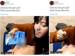 Duh! 5 Bucin Ini Rela Santap Makanan Bekas dari Mulut Pacar