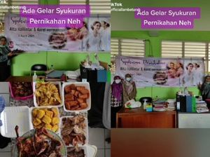 Viral! Emak-emak Ini Gelar Syukuran Pernikahan Atta dan Aurel