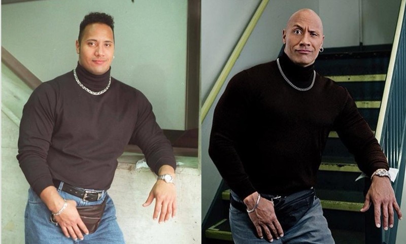 fotoinet Saat Para Seleb Dunia Mengulang Kembali Foto Masa Kecil