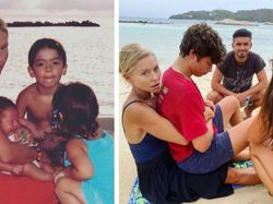 Momen Para Seleb Dunia Mengulang Kembali Foto Masa Kecil