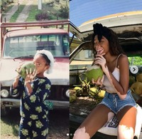 fotoinet Saat Para Seleb Dunia Mengulang Kembali Foto Masa Kecil