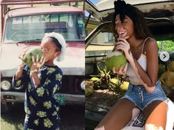 Momen Para Seleb Dunia Mengulang Kembali Foto Masa Kecil