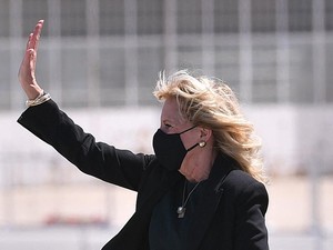 Ibu Negara AS Jill Biden Rebound Positif COVID-19 Lagi