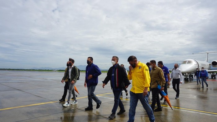 Ketua MPR Bambang Soesatyo Tinjau Bandara Lombok