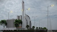 Ridwan Kamil menjelaskan masjid yang dirancangnya menyimbolkan kemajuan pada zaman sekarang sesuai keinginan masyarakat setempat dan penggagas. Emil kemudian menyimbolisasikan nilai-nilai Islam ke dalam geometri yang terdiri dari tiga titik. Yudha Maulana/detikcom