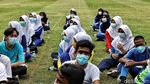 Melihat Latihan Gabungan Paskibraka di Tengah Pandemi
