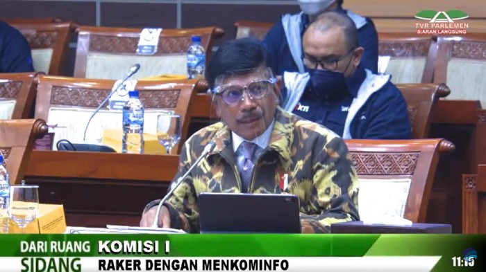 Menkominfo Johnny G Plate