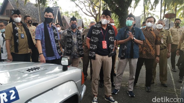 Menparekraf Sandiaga Uno di Pandeglang