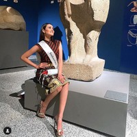 Miss Eco International 2021 yang diikuti Intan Wisni merupakan kontes kecantikan yang berbasis di Mesir. Kontes kecantikan yang terdaftar di Kementerian Kebudayaan Mesir sejak 2015 tersebut bertujuan mempromosikan kepedulian lingkungan dan eco-tourism. Foto: Dok. Instagram @intanwisni89 @eljohn.pageants, Facebook Miss Eco International