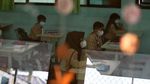 Suasana Sekolah Tatap Muka di SDN Pondok Kelapa 05 Pagi