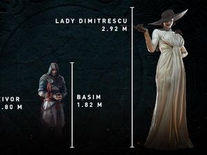 Ubisoft Bandingkan Tinggi Lady Dimitrescu Resident Evil dengan Eivor