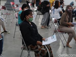 500 Abdi Dalem Keraton Yogya Jalani Vaksinasi COVID-19
