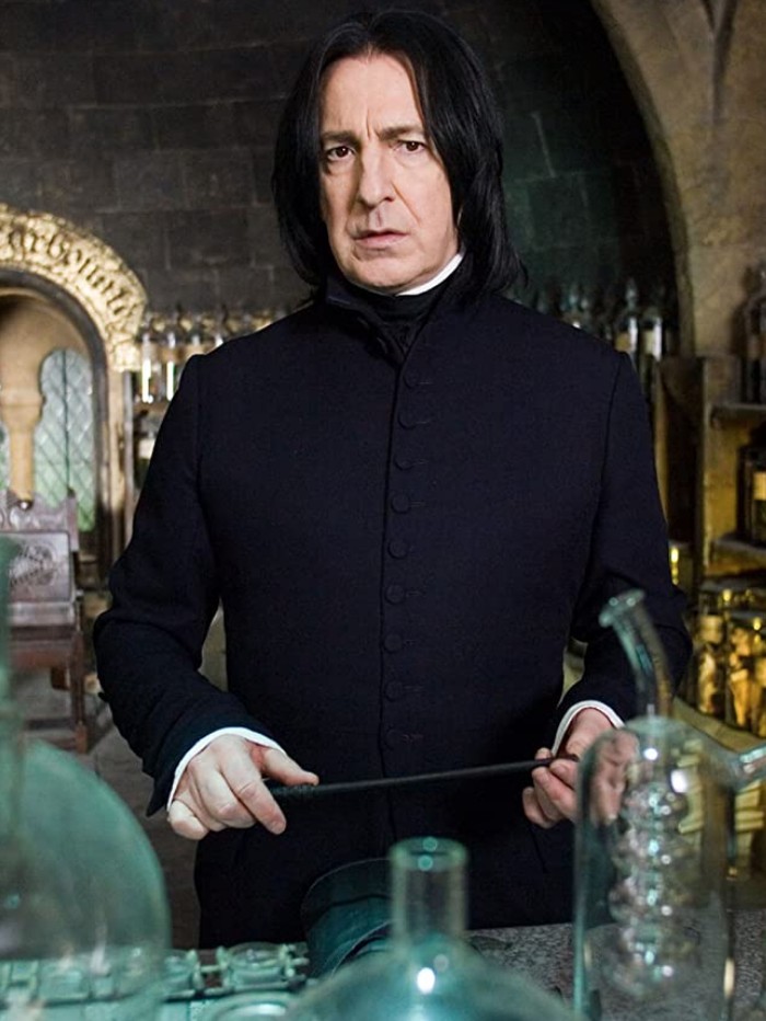 Alan Rickman pemeran Severus Snape di Harry Potter.