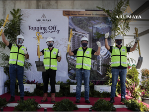 Topping Off On Time, Apartemen Astra Hongkong Land Cicilan Rp 5 Juta