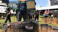Greenpeace menuntut pemerintah menindaklanjuti temuan dugaan pelanggaran penerbitan izin pelepasan hutan di Papua, serta melakukan corrective action sehingga tutupan hutan yang masih ada di dalam areal perkebunan yang belum dirusak bisa dikembalikan kepada masyarakat adat Papua.