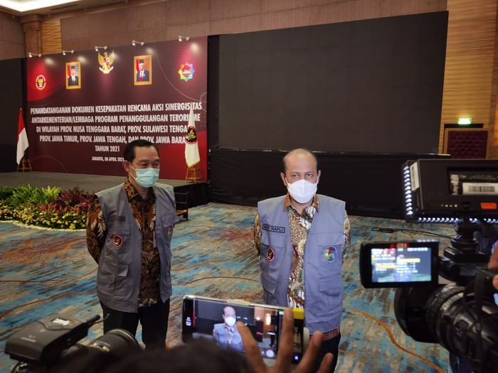 Kepala BNPT Komjen Pol Boy Rafli Amar menyebut rencana aksi Lembaga/Kementerian 2021 merupakan bentuk sinergisitas antar kementerian/lembaga.