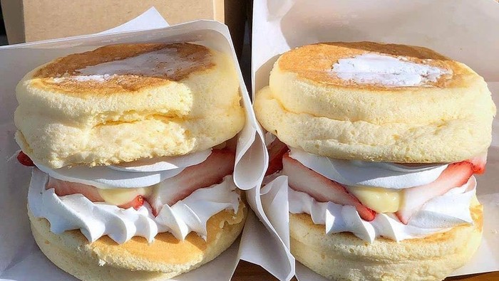 burger pancake jadi tren baru dessert