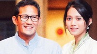 Namun ia sempat berpose bersama Menteri Pariwisata dan Ekonomi Kreatif Sandiaga Uno dalam sebuah acara. Dok. Instagram/itssierra.s