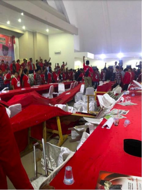 Foto lampiran dari GMNI Arjuna soal Kongres Ambon 2019. (Dok GMNI)