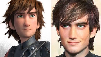 Hiccup dari film How to Train Your Dragon. Foto: Instagram/darky.artist