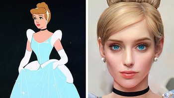 Princess Cinderella. Foto: Instagram/darky.artist