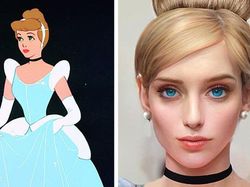 Keren! Wajah Kartun Terkenal Tampak Realistis Bak Manusia