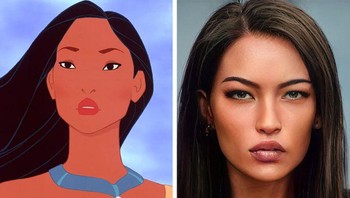 Pocahontas. Foto: Instagram/darky.artist