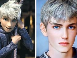 Keren! Wajah Kartun Terkenal Tampak Realistis Bak Manusia