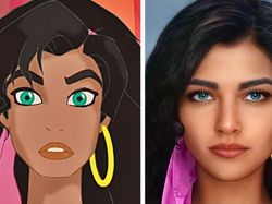 Keren! Wajah Kartun Terkenal Tampak Realistis Bak Manusia