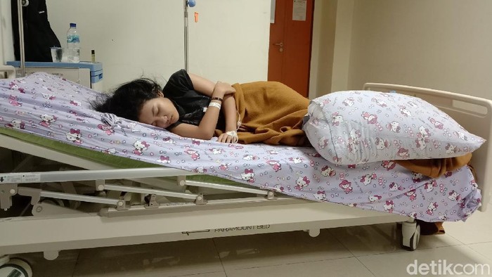 Gadis di Kalsel sudah tertidur selama sepekan. Gadis yang akrab disapa Echa ini sempat tertidur selama 13 hari pada 2017 lalu. (dok Istimewa)