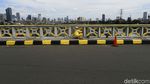 Jelang Ramadhan, Jembatan Tinggi Tanah Abang Dipercantik