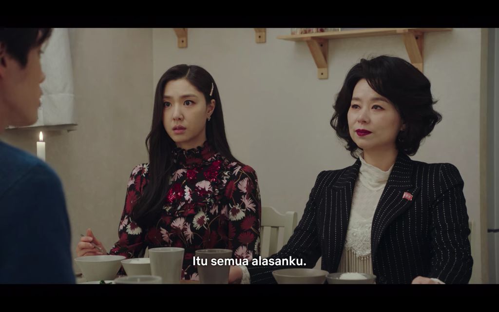 Kim Jung Hyun dan Seo Ji Hye di drama Korea Crash Landing On You