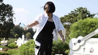 Aku kangen Yah, disetirin sama kamu, ujar Mutia Ayu lirih. Pool/Noel/detikFoto