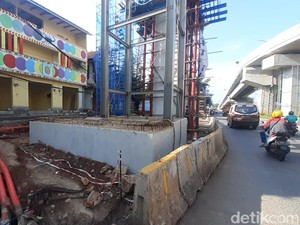 Bina Marga: Macet Lenteng Agung Berkurang Bila JPO Tapal Kuda Selesai Mei