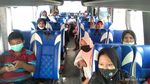 Pengungsi Kilang Balongan Mulai Kembali ke Rumah