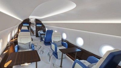 Rupa Kabin Pesawat Supersonik Air Force One