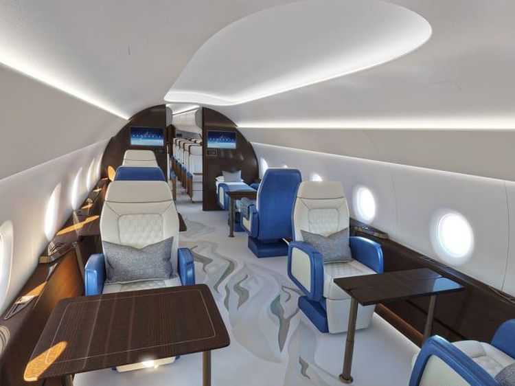 Rupa Kabin Pesawat Supersonik Air Force One